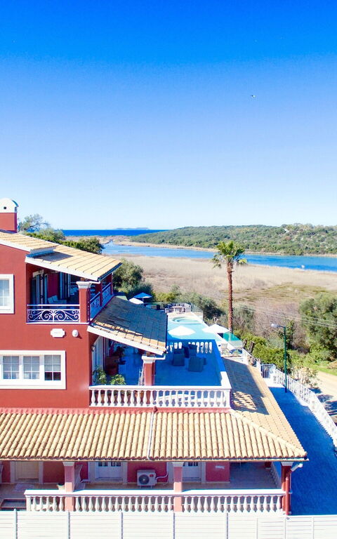 Villa Corfu Panorama: Utomhus, Visningar