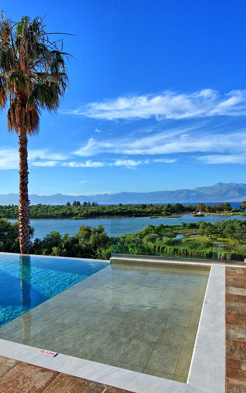 Villa Corfu Panorama: slå samman, Utomhus, Visningar