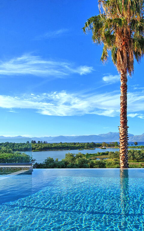 Villa Corfu Panorama: slå samman, Utomhus, Visningar