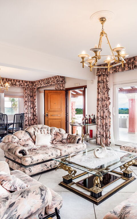 Villa Corfu Panorama: Vardagsrum