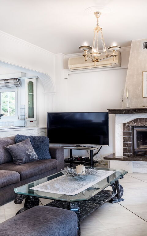 Villa Corfu Panorama: Vardagsrum