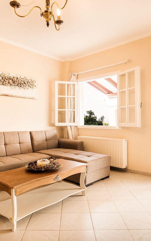 Villa Corfu Panorama: Vardagsrum