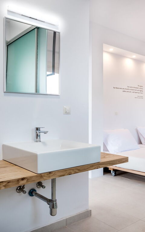 Villa Athena: Badrum