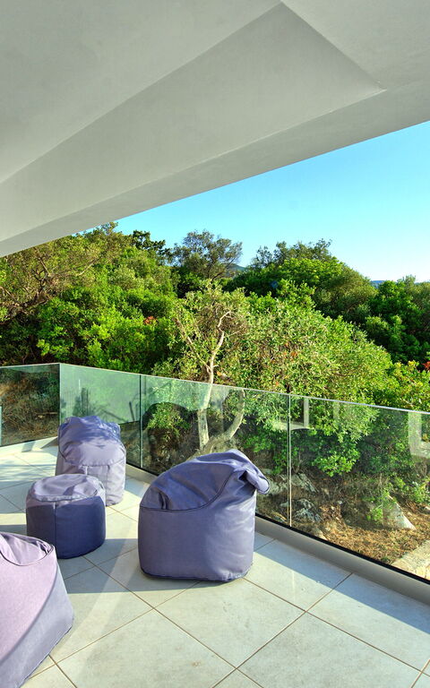 Villa Athena: Balkong / terrass / uteplats