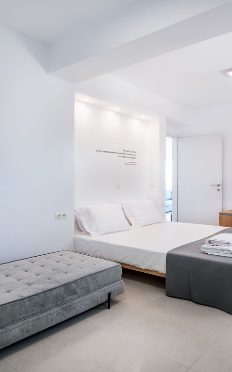 Villa Nafsika: sovrum