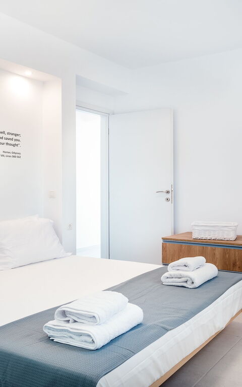 Villa Nafsika: sovrum