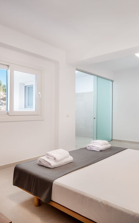 Villa Nafsika: sovrum