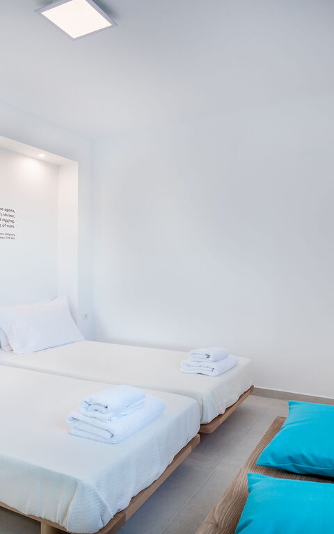 Villa Nafsika: sovrum