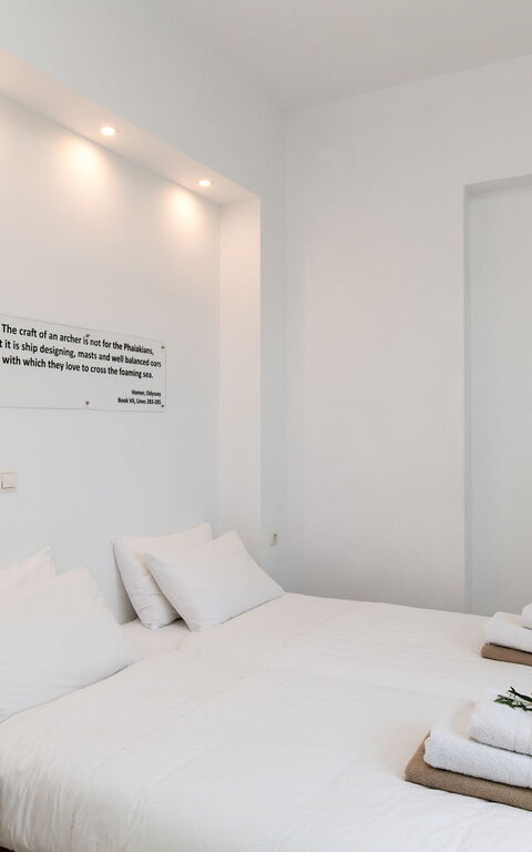 Villa Nafsika: sovrum