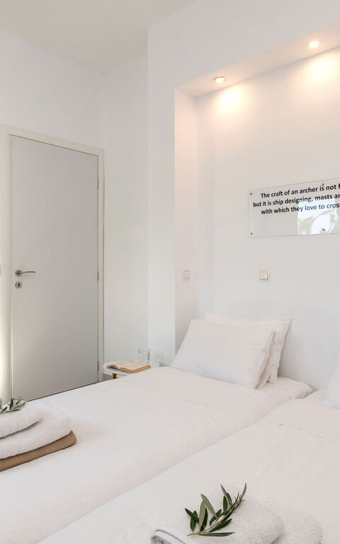 Villa Nafsika: sovrum