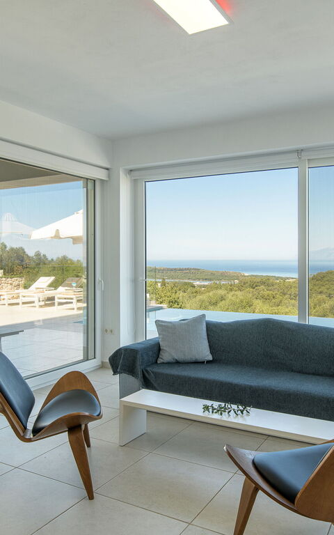 Villa Nafsika: Vardagsrum