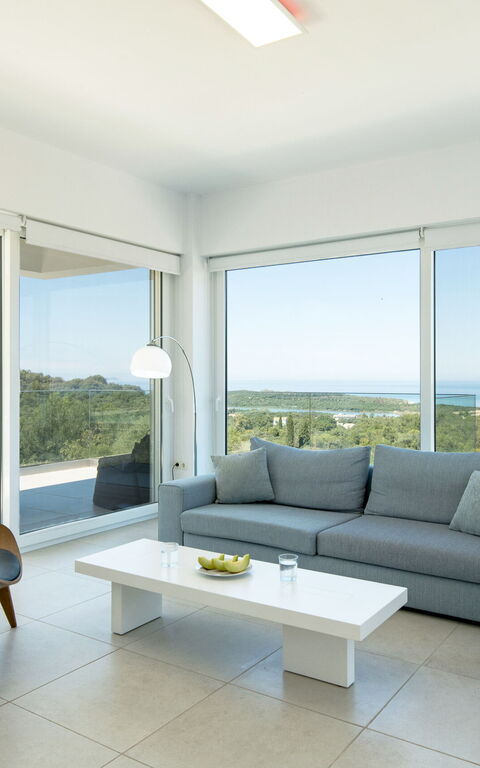 Villa Nafsika: Vardagsrum