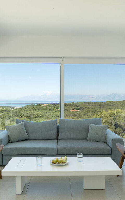 Villa Nafsika: Vardagsrum