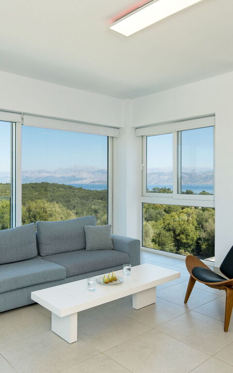 Villa Nafsika: Vardagsrum