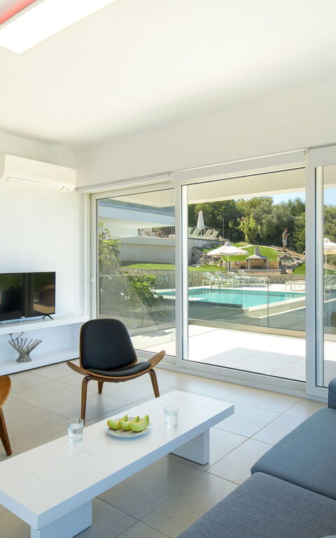 Villa Nafsika: Vardagsrum