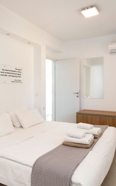 Villa Nafsika: sovrum