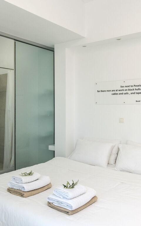 Villa Nafsika: sovrum