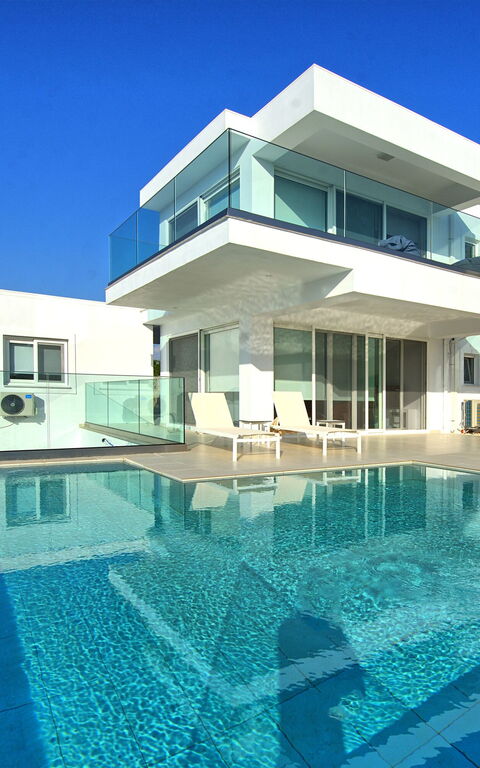 Villa Arete: Exteriör, slå samman, Utomhus