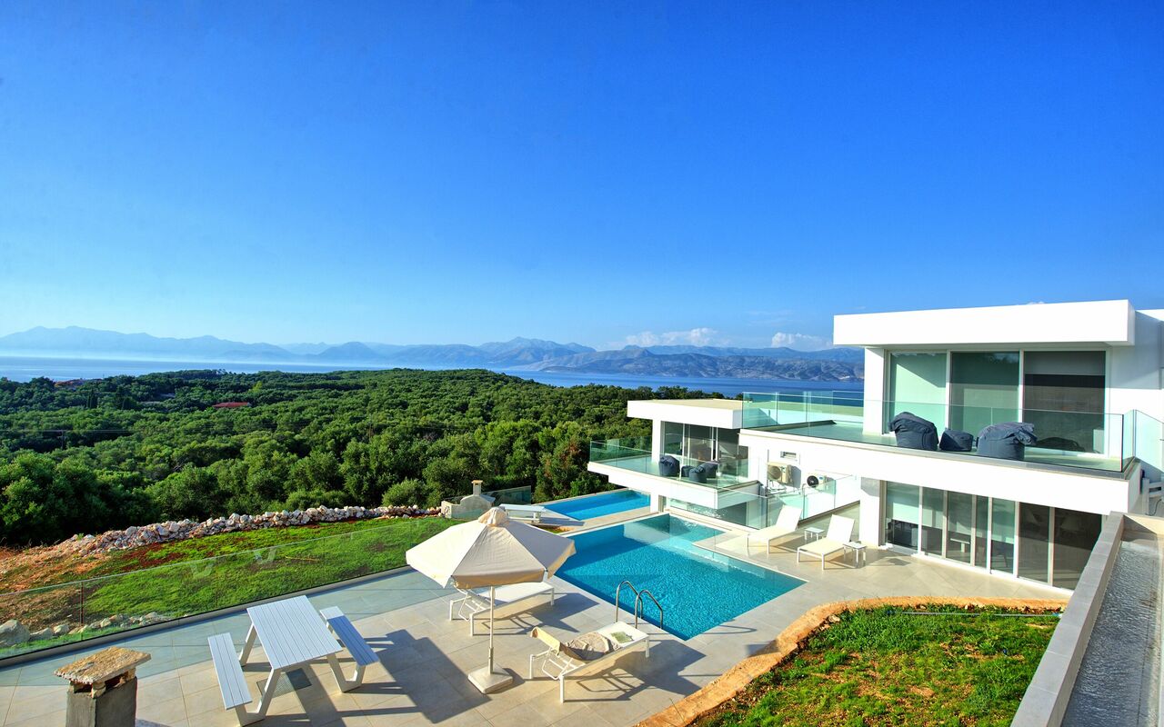 Villa Arete: Exteriör, slå samman, Trädgård