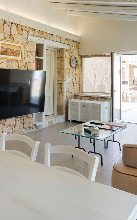 Villa Del Mito: Lunchrum, Vardagsrum