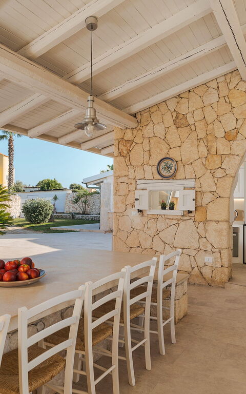 Villa Del Mito: Balkong / terrass / uteplats, Exteriör, Kök, Utomhus