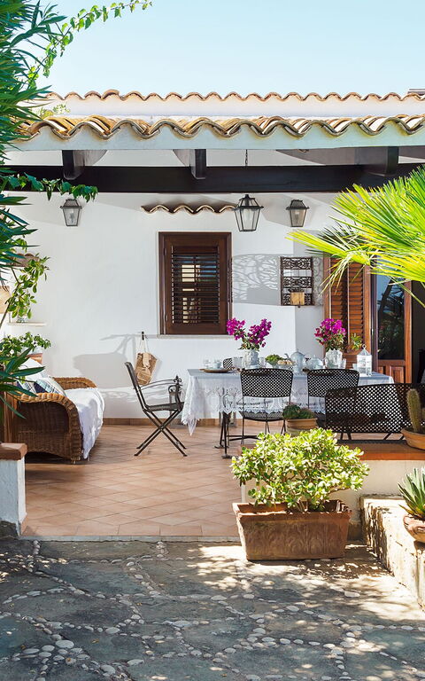 Villa Cala Mancina: Utomhus