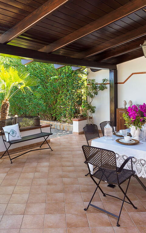 Villa Cala Mancina: Utomhus