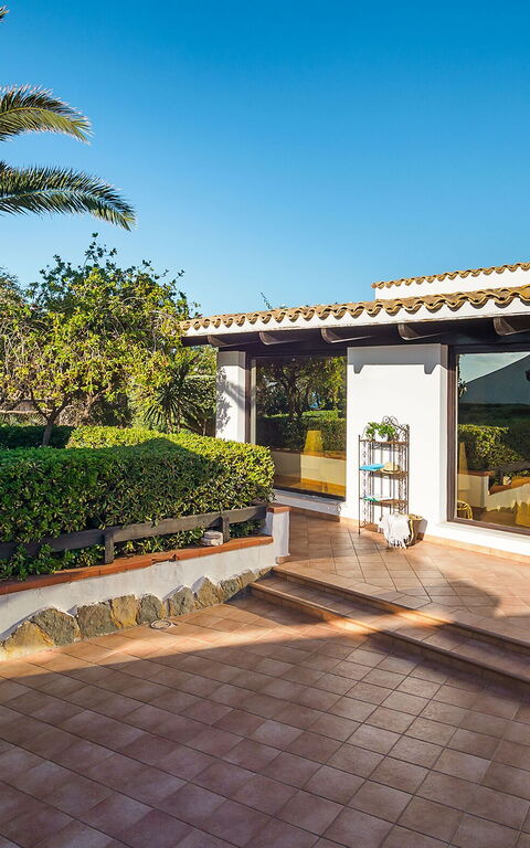 Villa Cala Mancina: Utomhus