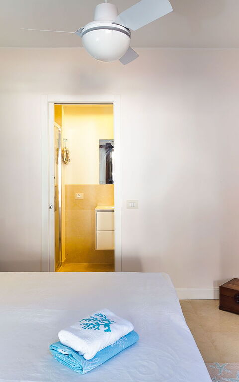 Villa Cala Mancina: sovrum