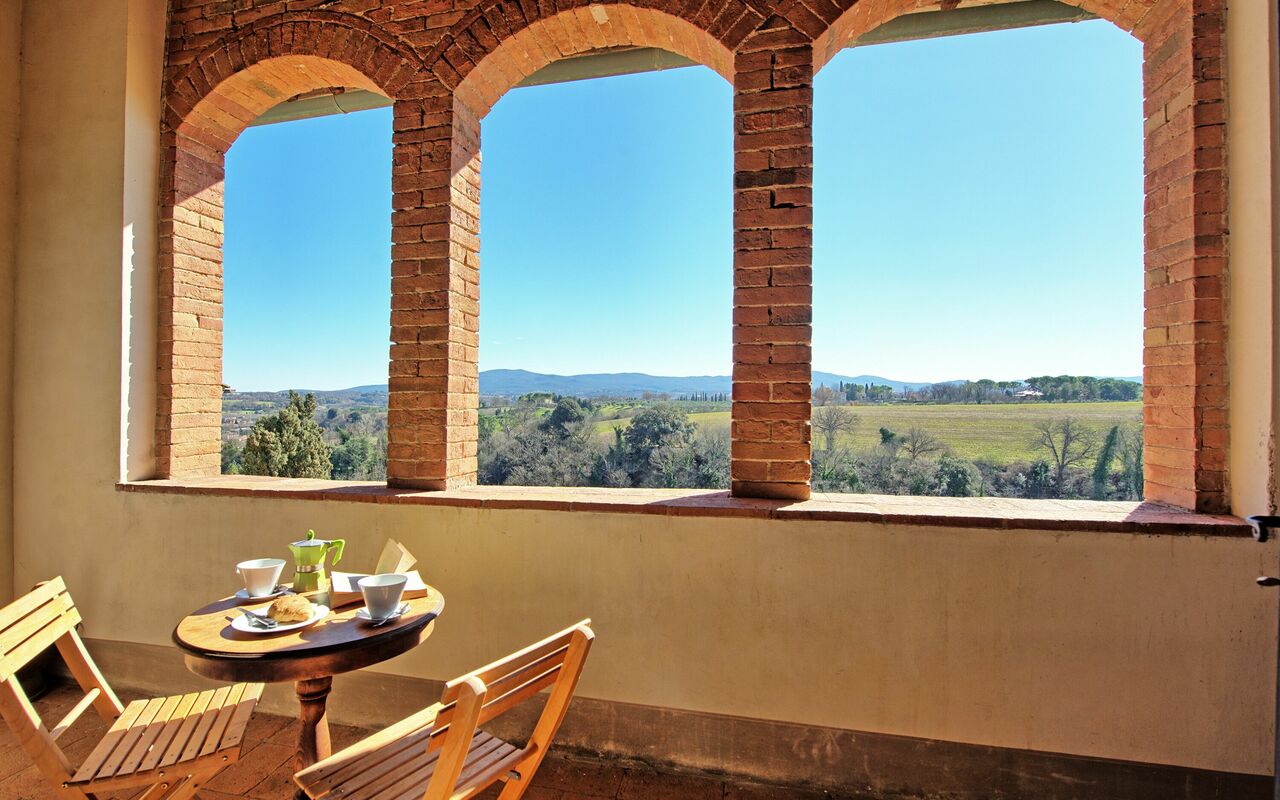 Palazzo Del Capitano: Balkong / terrass / uteplats, Utomhus