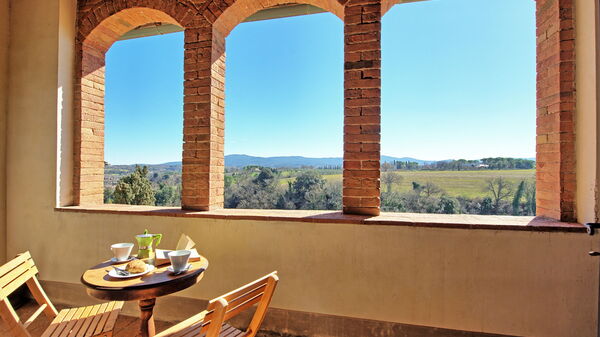 Palazzo del Capitano: Balkong / terrass / uteplats, Utomhus