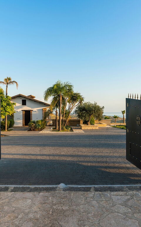 Villa Camemi: Sommar, Utomhus