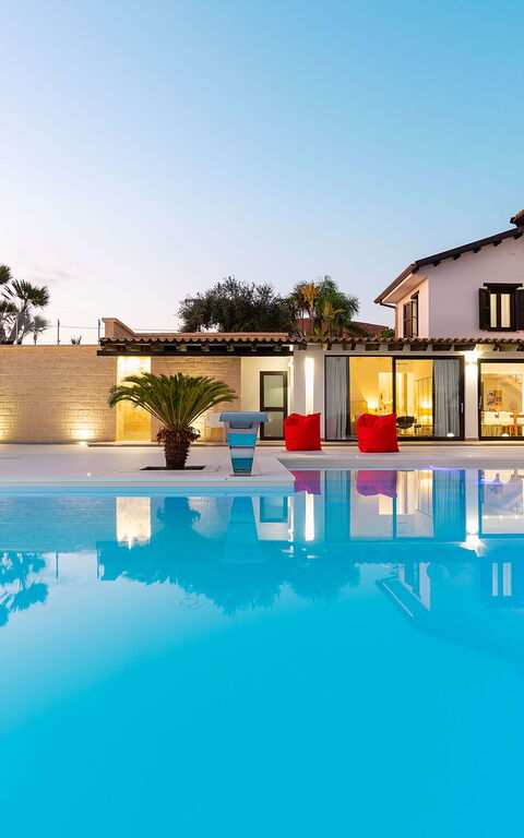 Villa Camemi: slå samman, Sommar, Utomhus