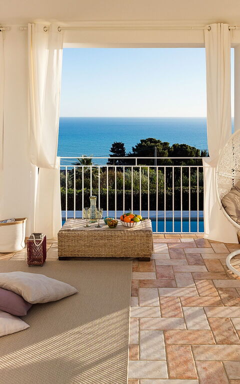 Villa Pales: Balkong / terrass / uteplats, Utomhus