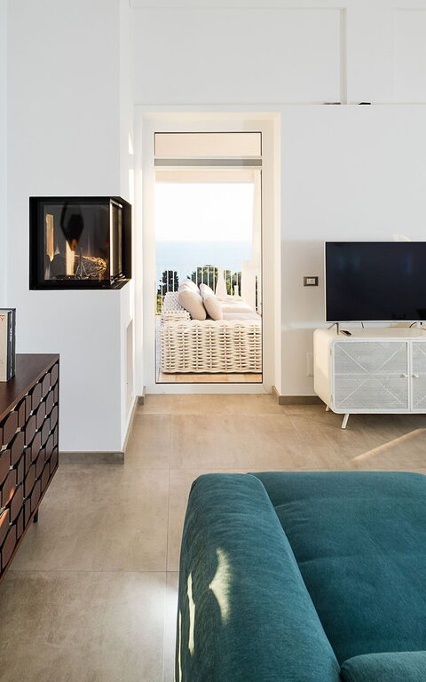 Villa Pales: Vardagsrum