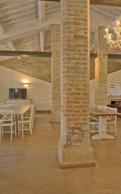 Villa Apollinare: Lunchrum, Vardagsrum