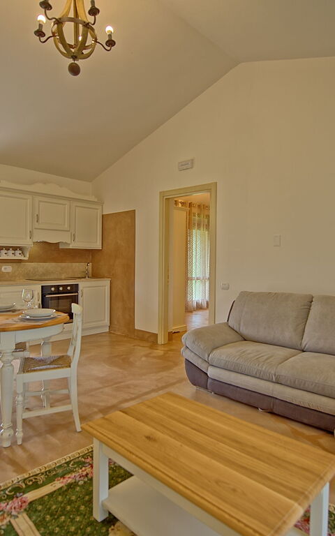 Villa Apollinare: Kök, Lunchrum, Vardagsrum