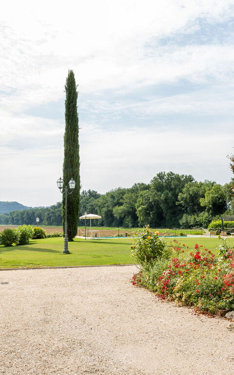 Villa Apollinare: Trädgård