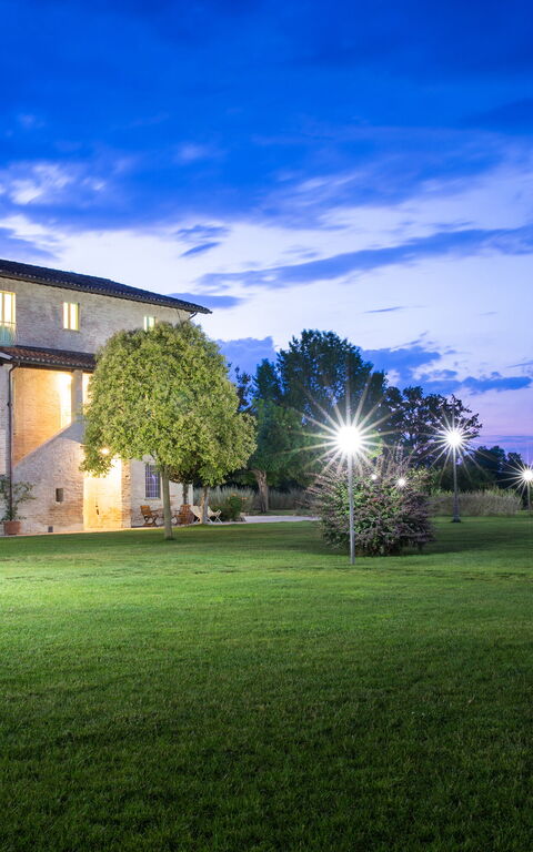 Villa Apollinare: Trädgård, Utomhus