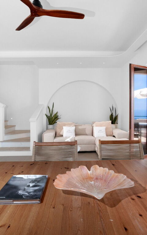 Villa Marianna: Lunchrum, Vardagsrum