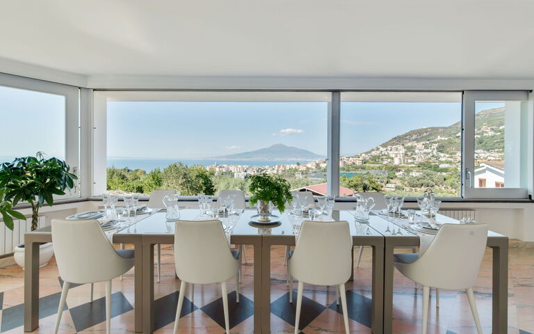 Villa Antonietta: Lunchrum, Visningar