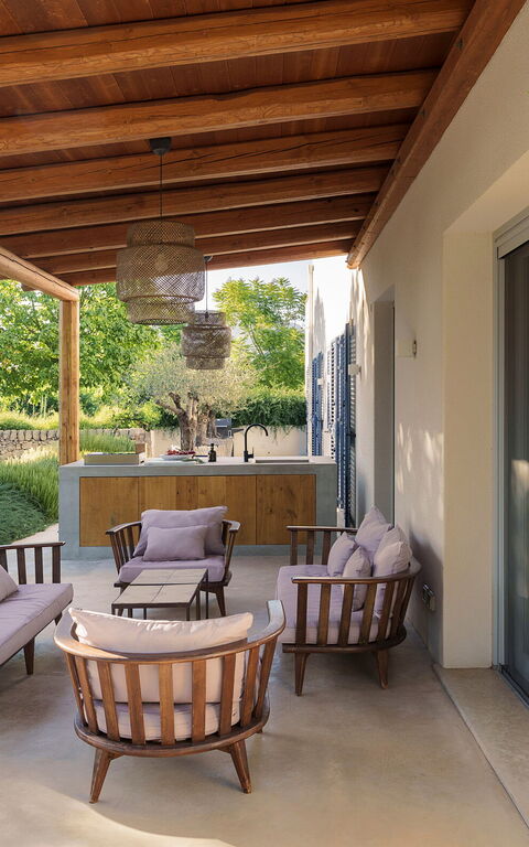 Villa Degli Aranci: Balkong / terrass / uteplats