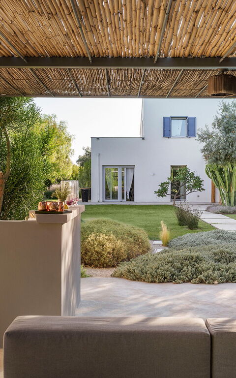 Villa Degli Aranci: Balkong / terrass / uteplats, Exteriör, Trädgård, Utomhus