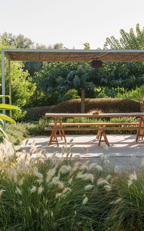 Villa Degli Aranci: Balkong / terrass / uteplats, Exteriör, Trädgård, Utomhus