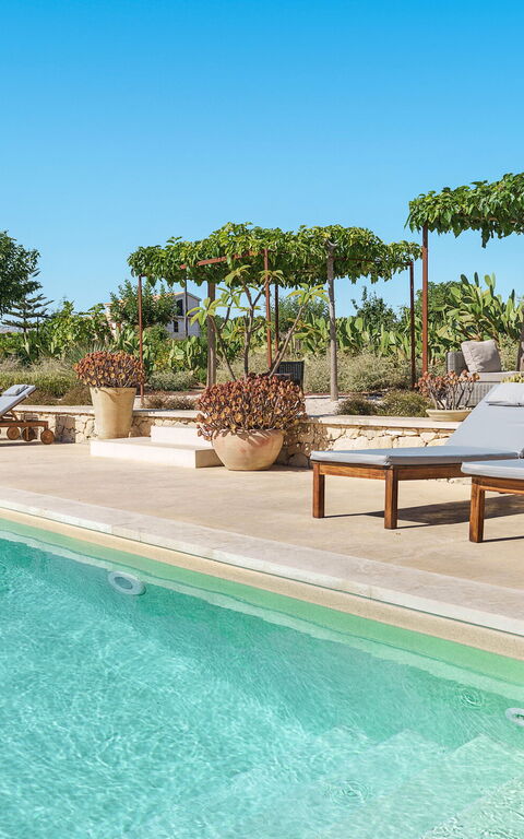 Villa Degli Aranci: Exteriör, slå samman, Utomhus