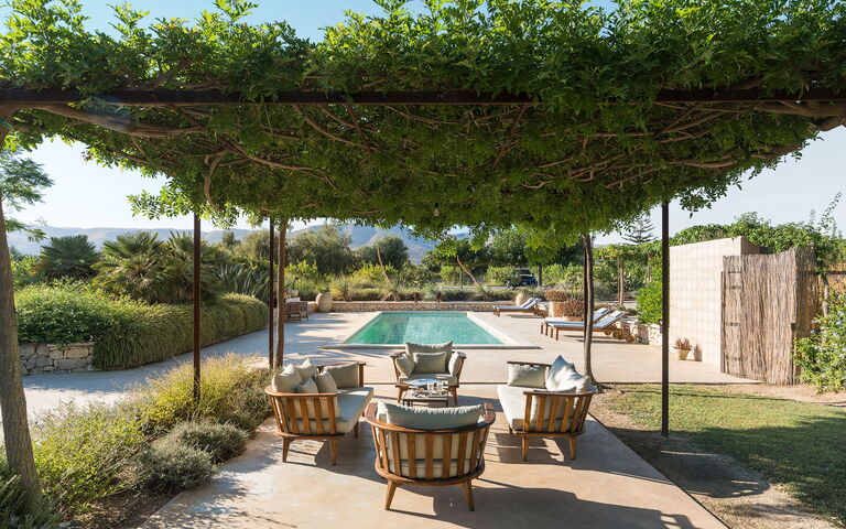 Villa Degli Aranci: Exteriör, slå samman, Utomhus