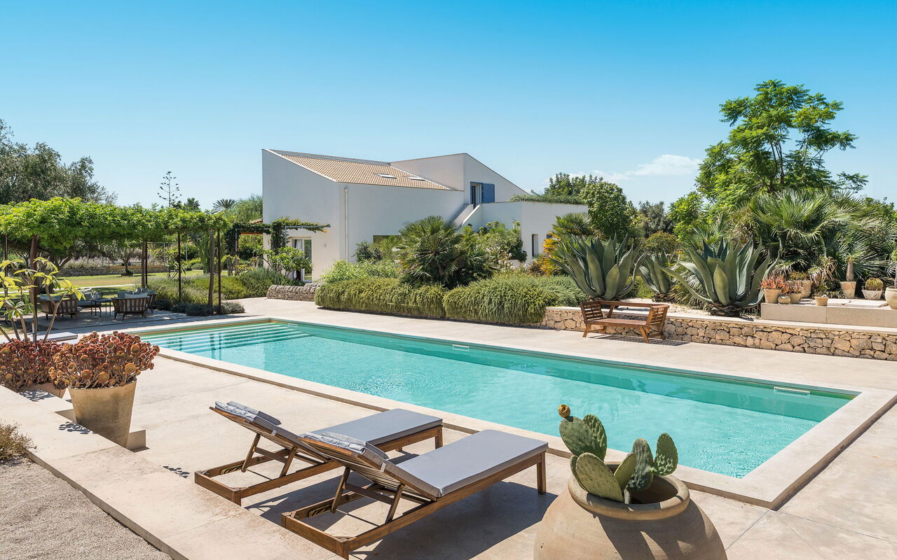 Villa Degli Aranci: Exteriör, slå samman, Utomhus