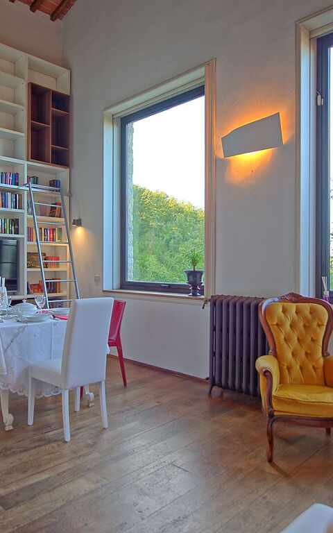 Villa Ancora: Lunchrum, Vardagsrum