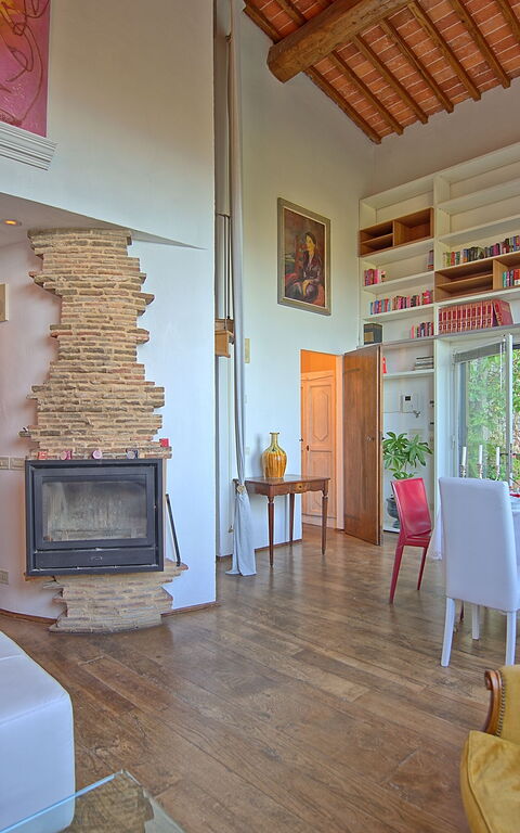 Villa Ancora: Lunchrum, Vardagsrum