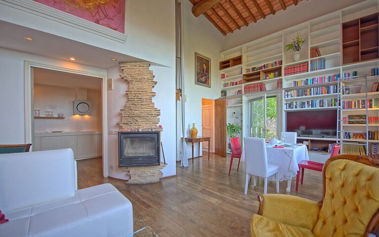 Villa Ancora: Lunchrum, Vardagsrum